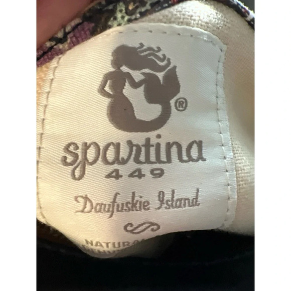 Spartina 449 Black and Multicolor Paisley Handbag - Picture 5 of 5